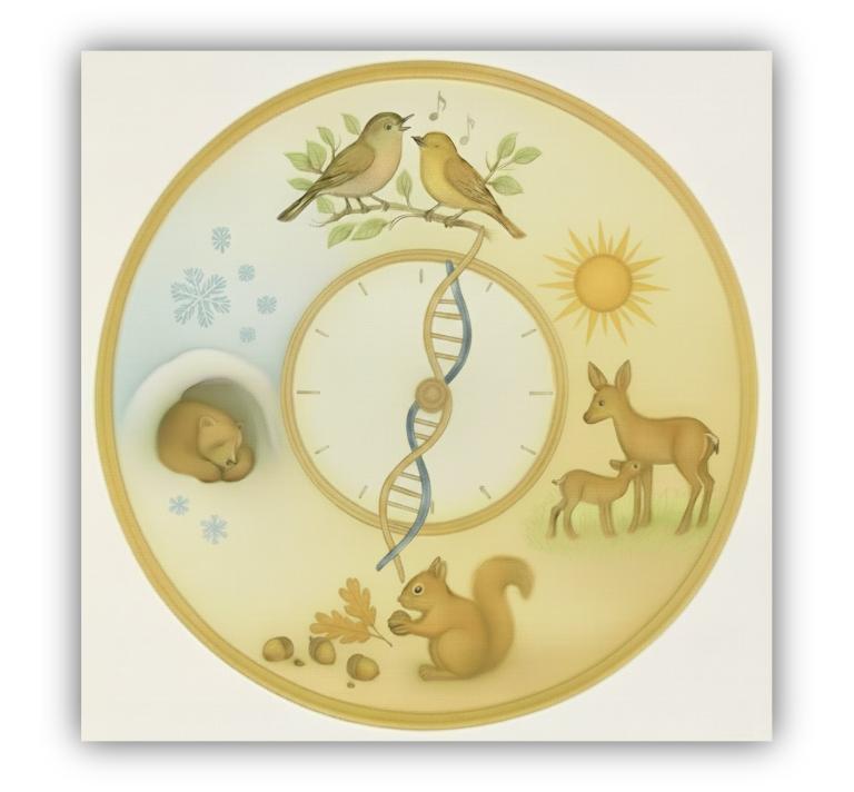 wildlife through the four seasons