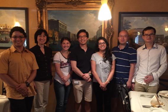 Lab team bids farewell to Arnaldo and welcomes Pratima