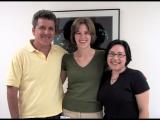 Abrams with two people