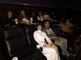 Rogue One - lab members in costumes at the movie theater