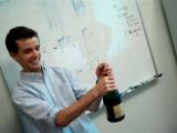 Stefan opening champaign