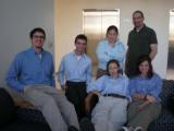 Five lab team members