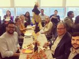 Lab group at Staff Thanksgiving Potluck -2018