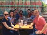 People at restaurant table