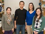 Group photo in lab
