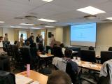 Listening to a presentation