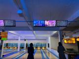 At the bowling alley