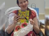 Surprise baby gift of a children's book about birds