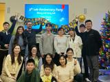 The Zhong-Liang Lab celebrates the 2023 holidays and 5 years of research!