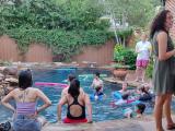Olson lab pool party