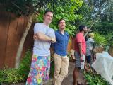 Olson lab pool party