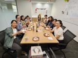 The Zhong and Liang Labs celebrate Danhui Liu's birthday. Happy birthday Danhui!