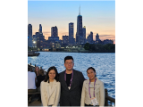 Enjoying Chicago skyline at AAI 2024